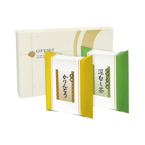 ドリップ緑茶・かりんとう詰合せ