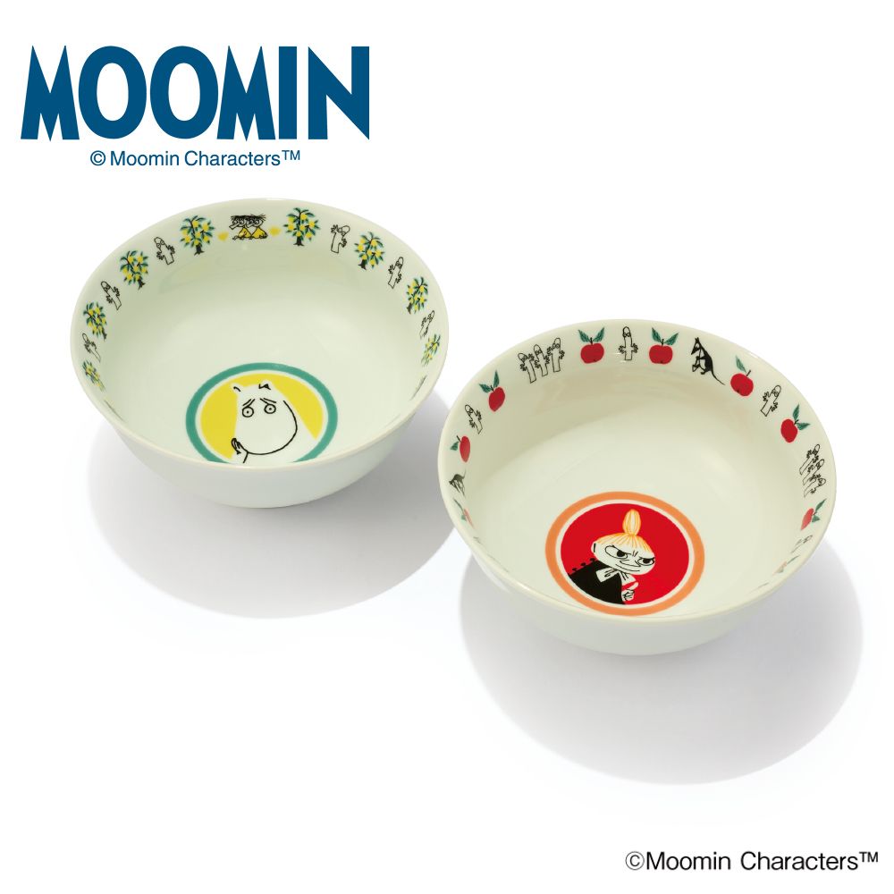 ラーメンどんぶり2セット（ムーミン）