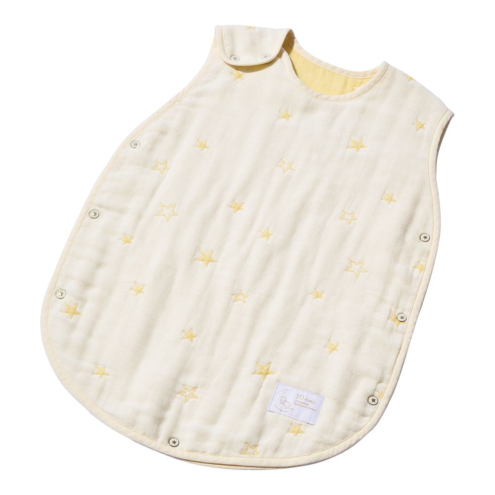 ふくふくガーゼスリーパー エクリュ（10mois）