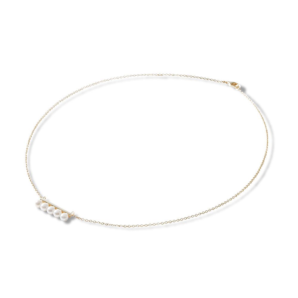 パールラインネックレス