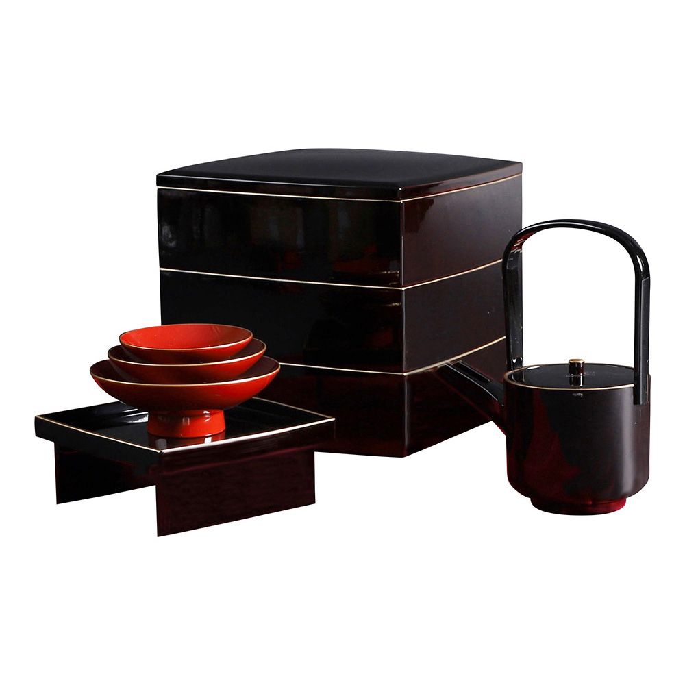 溜渕金胴張屠蘇器＆三段重セット（キタイチ）