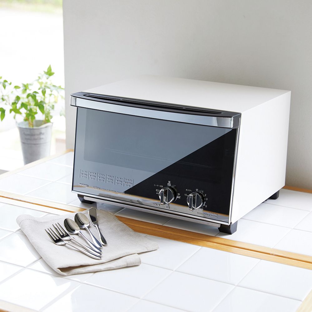 ミラーガラスオーブントースターセット