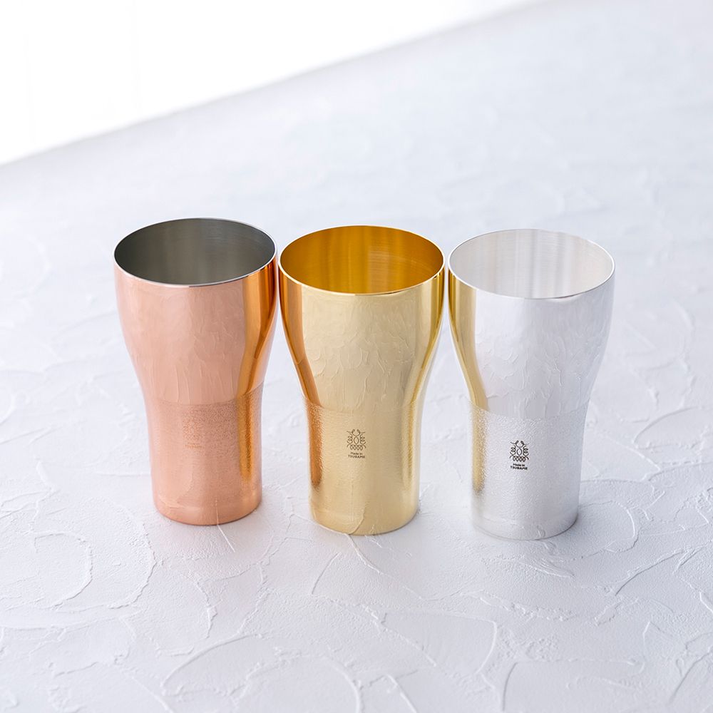 ビアタンブラー金・銀・銅３セット