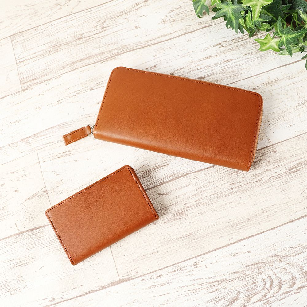 栃木レザー長財布・名刺入れセット