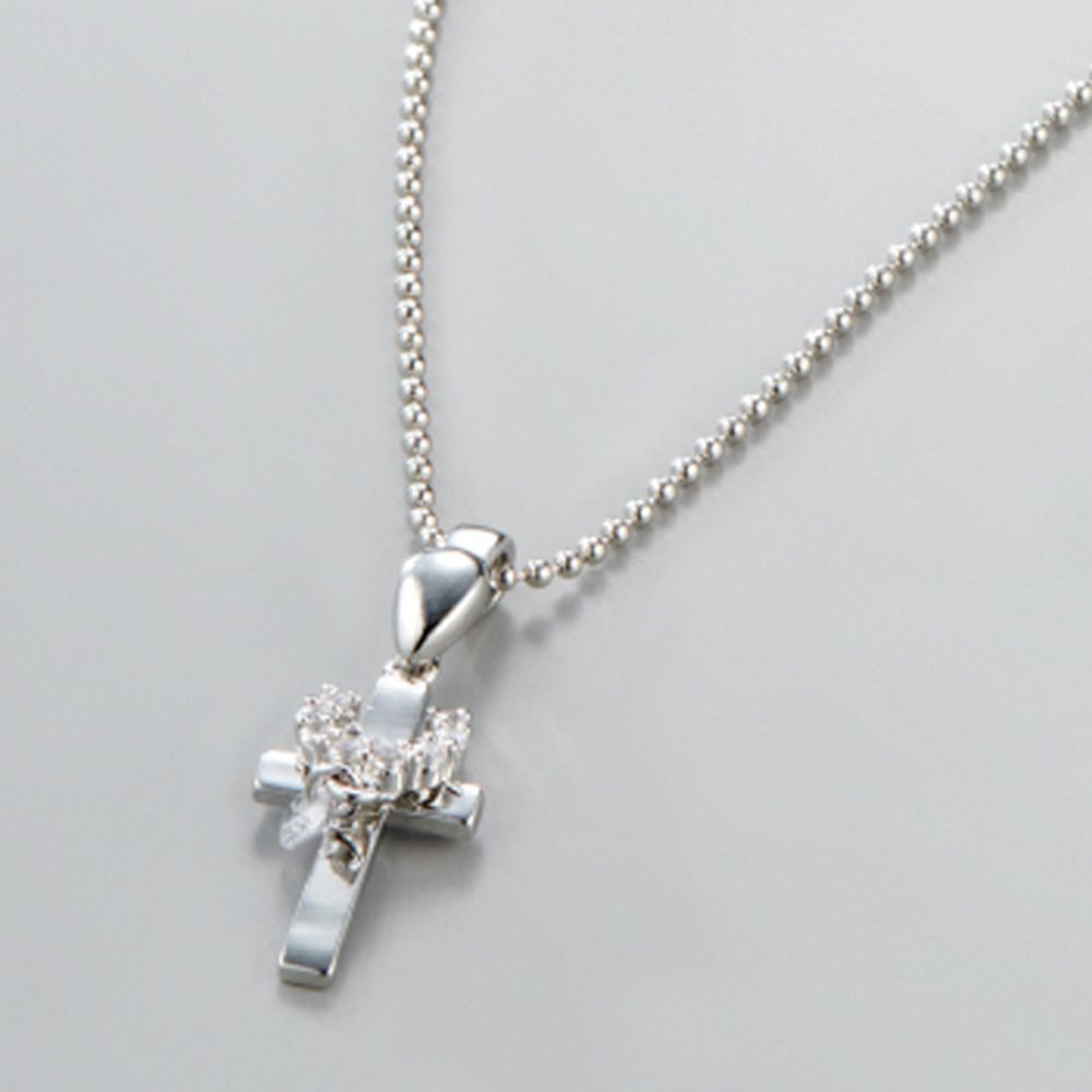 クロスキュービックペンダント