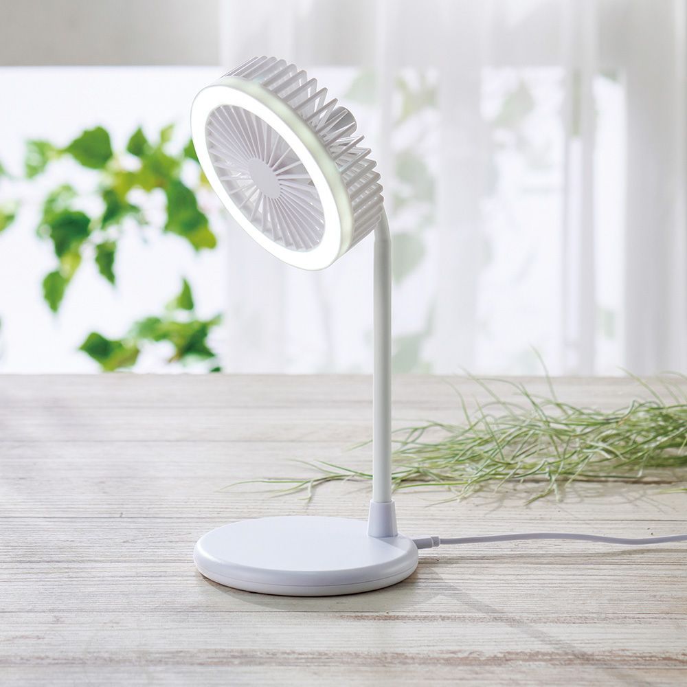 ファン付ライト