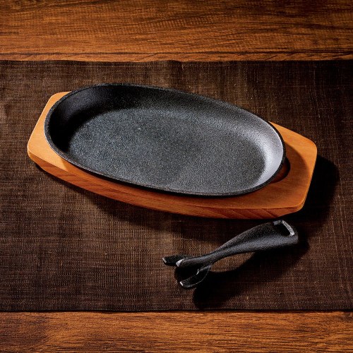 鉄鋳物製ステーキ皿