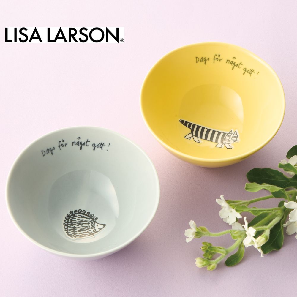 ペアボウルセット（リサ・ラーソン）