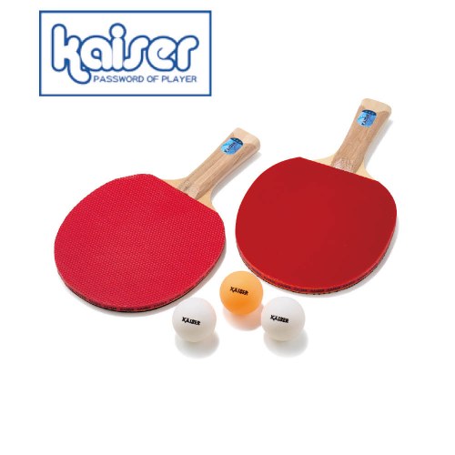 卓球ラケットセット（カイザー）