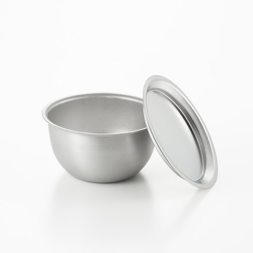 ステンレスフタ付ボウル