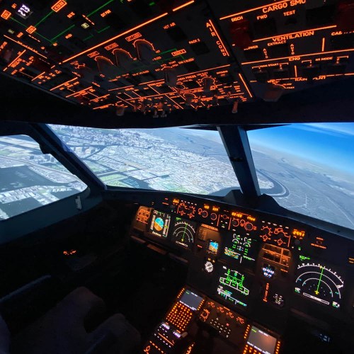 エアバスA320 15分体験コース