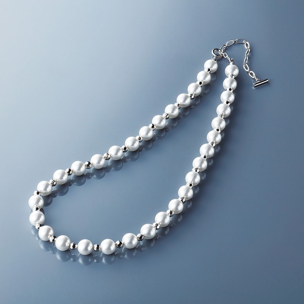 男女兼用パールネックレス