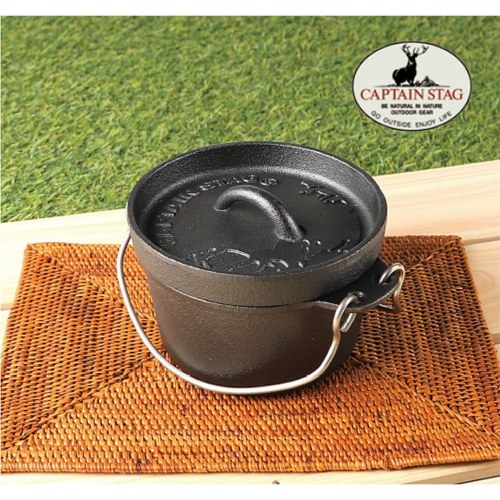 ダッチオーブン14cm（キャプテンスタッグ）