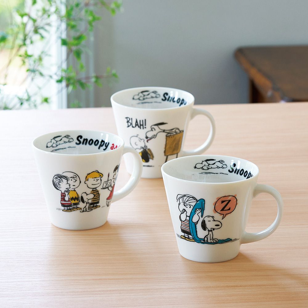 スヌーピートリオマグセット