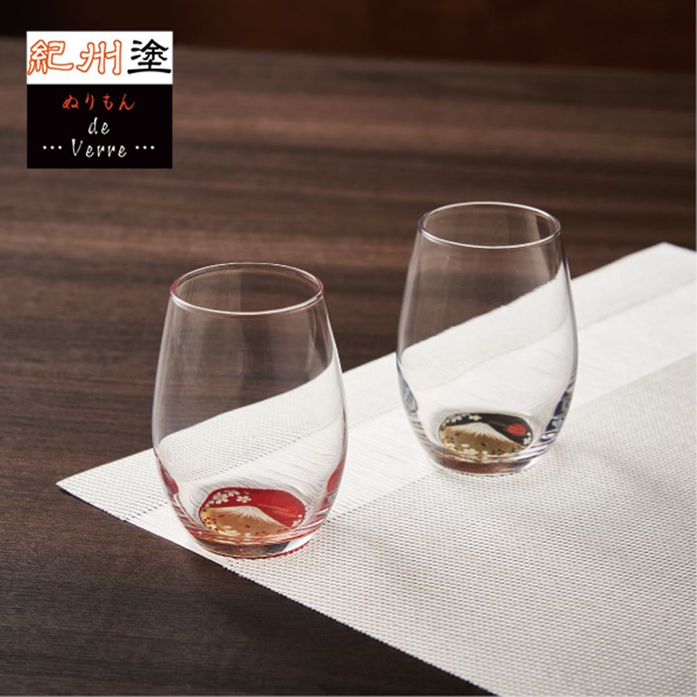 ダルマグラス(紀州塗ぬりもんdeVerre)
