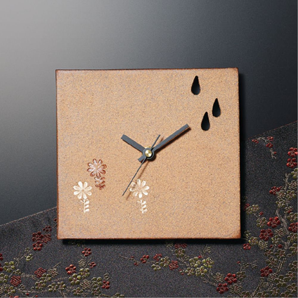 信楽焼掛け時計