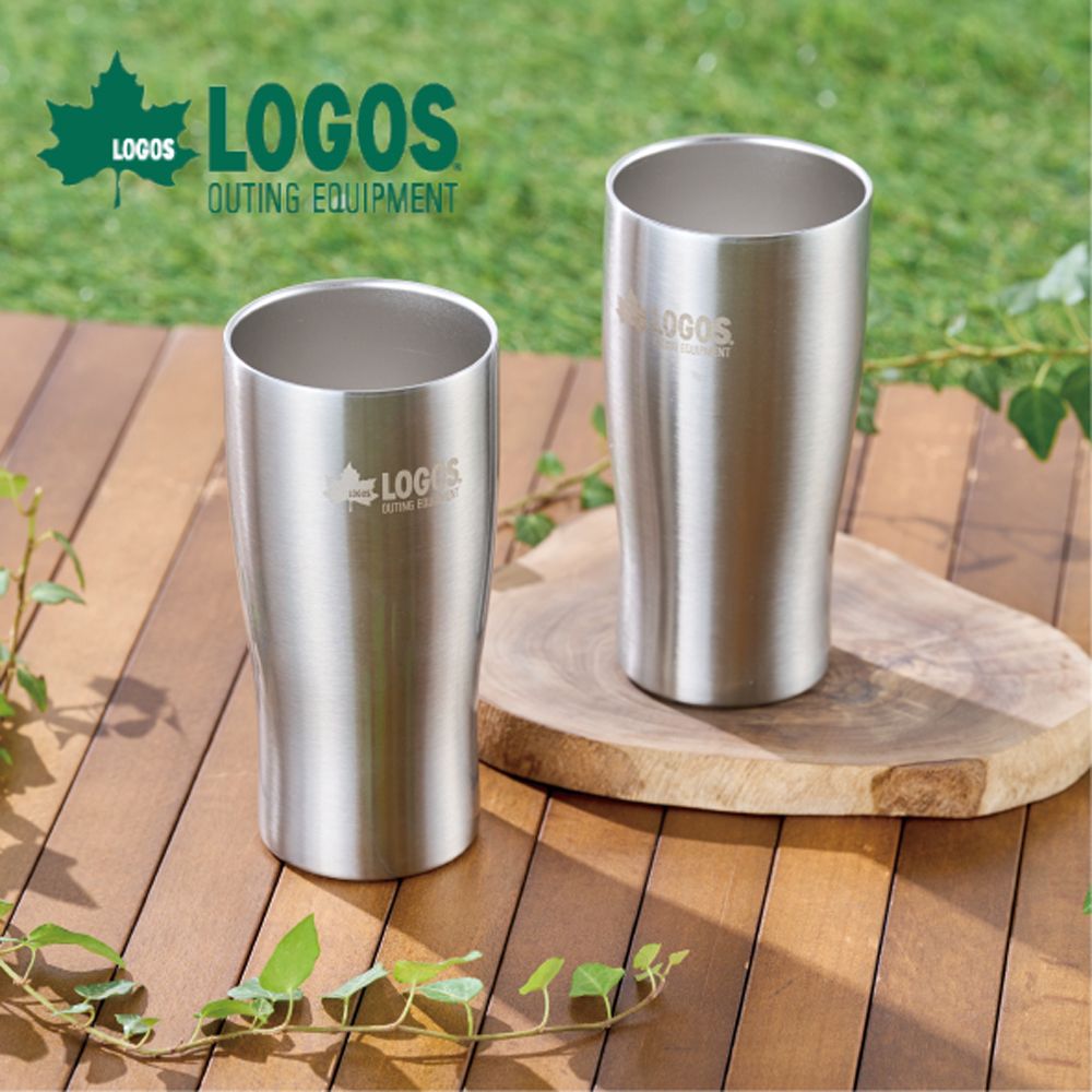 ペア真空二重タンブラー(ロゴス)