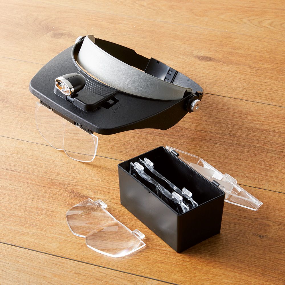 読書ヘッドルーペ(ケンコー)