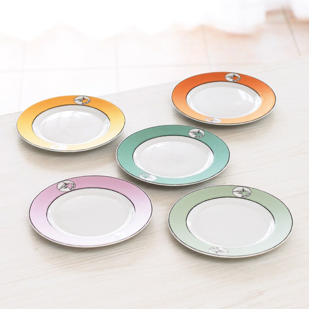 ケーキ皿５枚セット（ミスターボス）