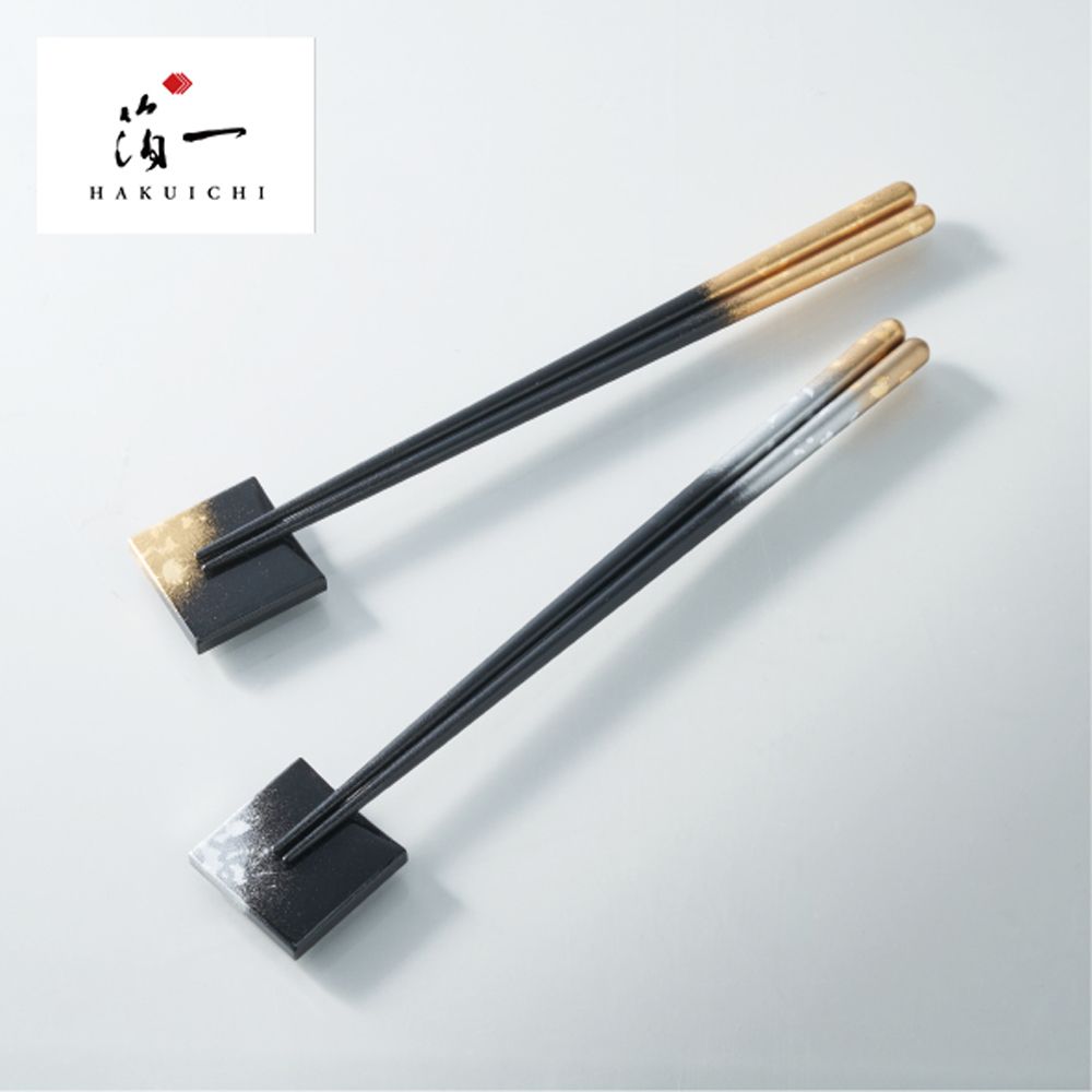 箸・箸置きセット(箔一)