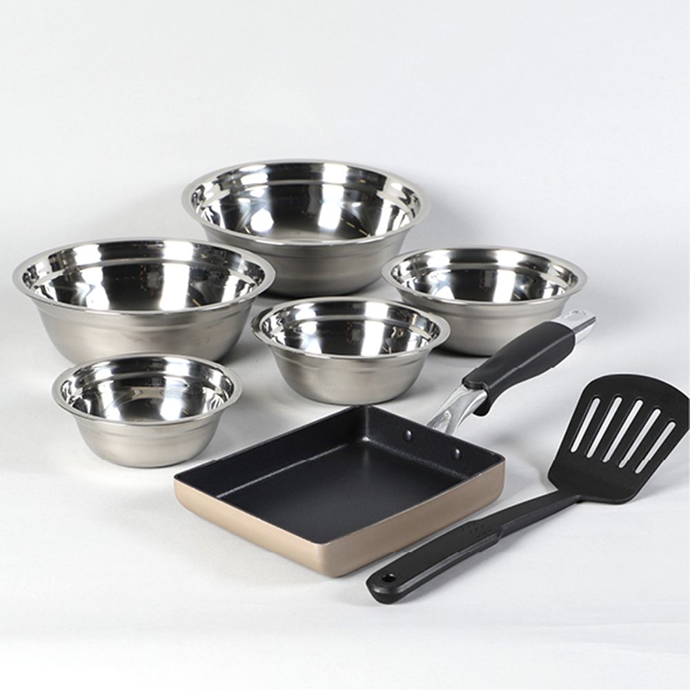 玉子焼き&ステンレスボウル