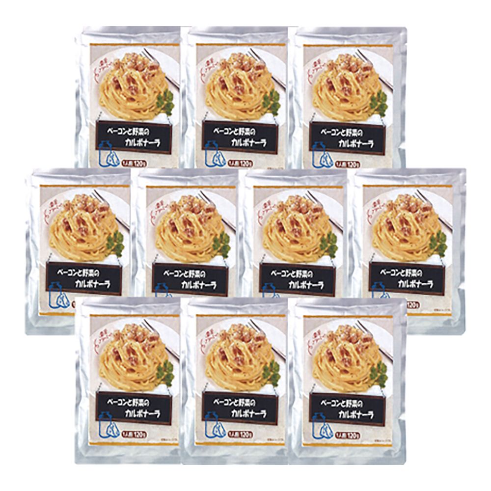 ベーコンのカルボナーラ