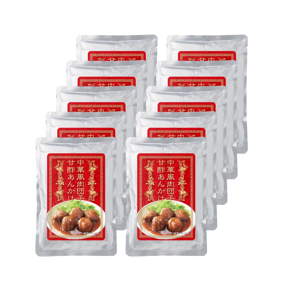 肉団子の甘酢あんかけ