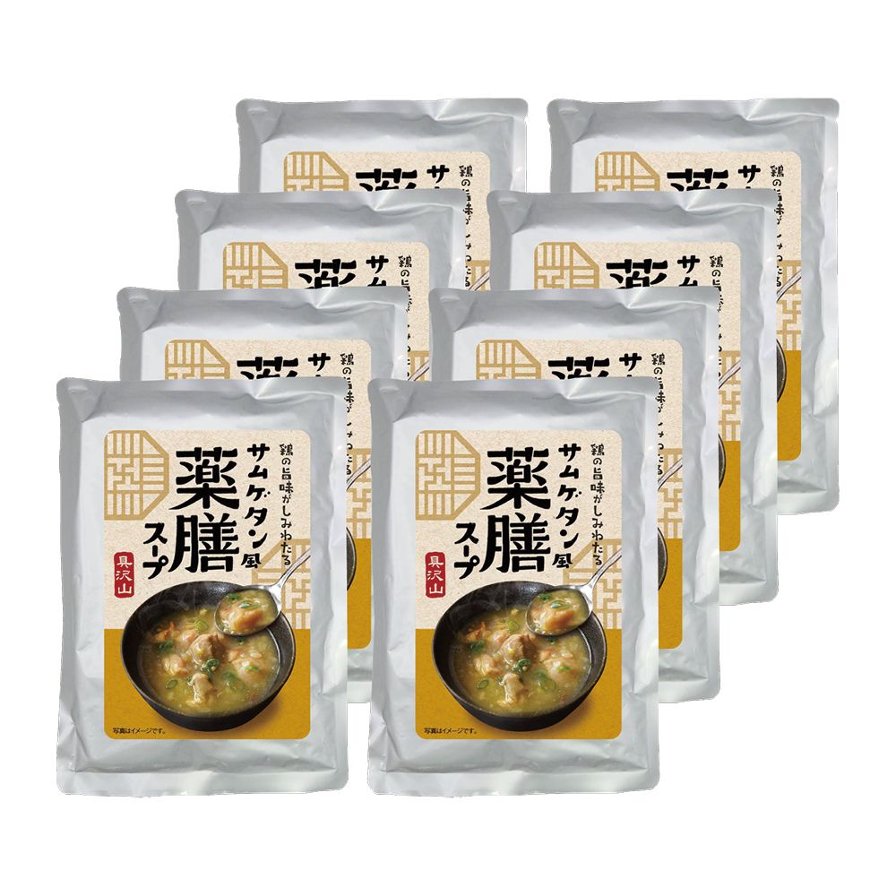 サムゲタン風薬膳スープ