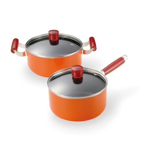 両手鍋20cm＆片手鍋18cm