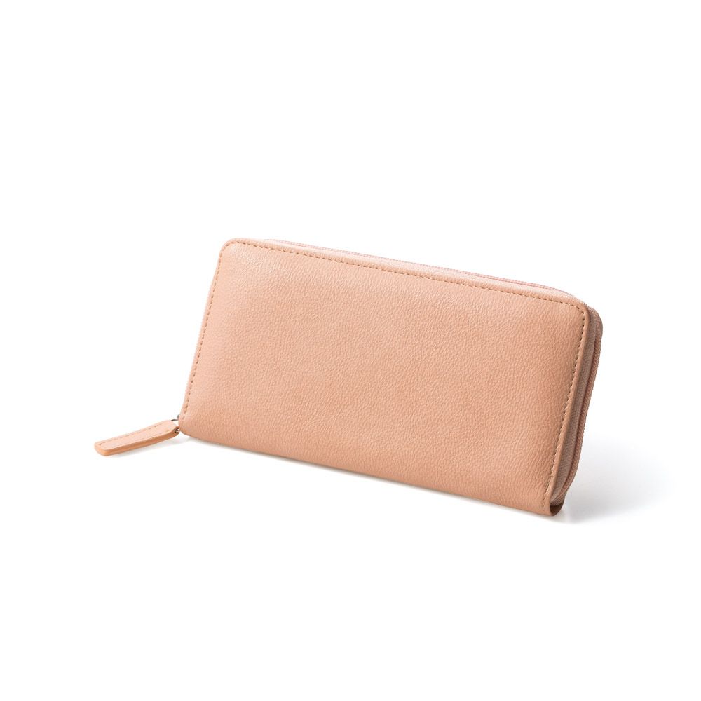 ファスナー式長財布