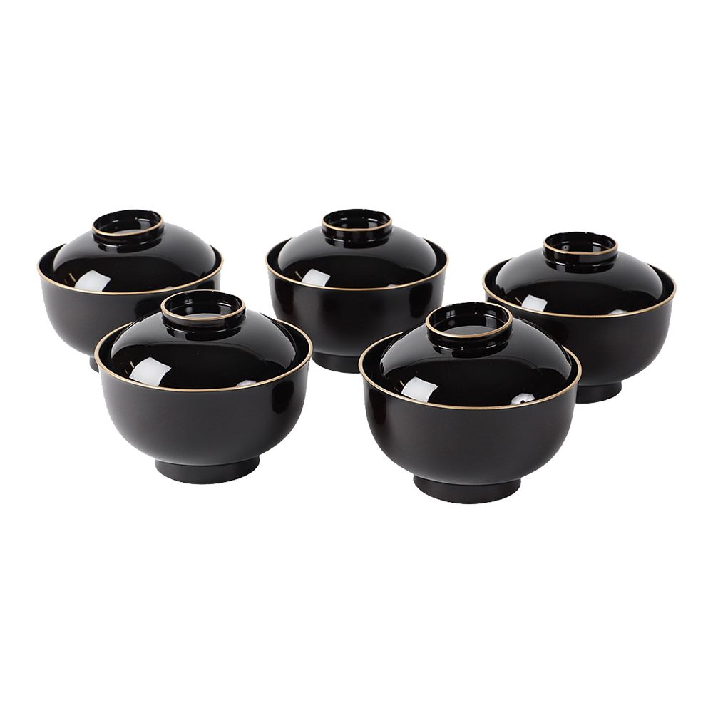 溜渕金雑煮椀揃