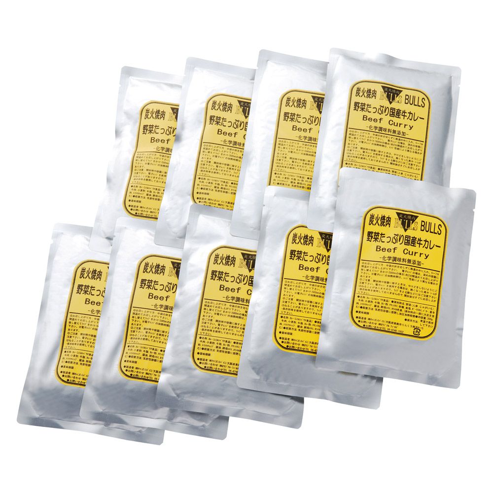 炭火焼肉「ＢＵＬＬＳ」国産牛カレー