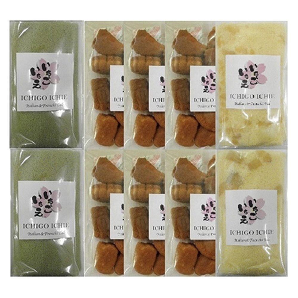 ロールケーキ＆ベビーカステラ（いちごいちえ）