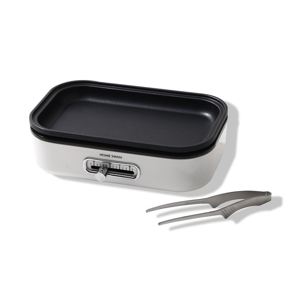 ソロホットプレート＆クレーバートング（ホームスワン）