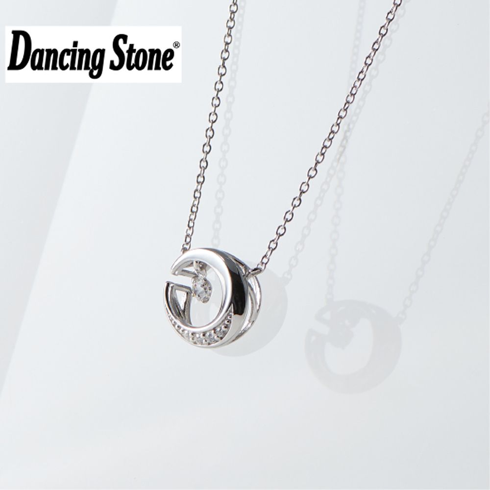 ダンシングストーンネックレス(クロスフォー)