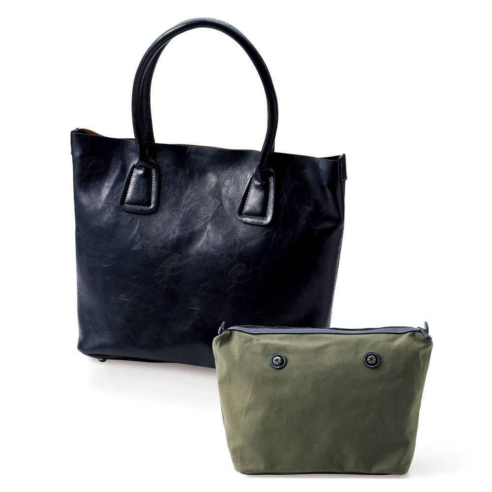 バッグインバッグ付トートバッグ（イルムス）