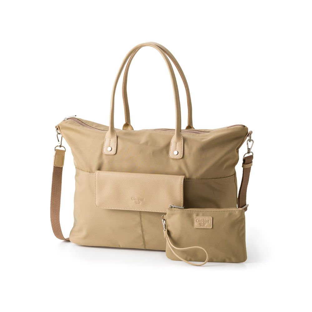 ポーチ付トートバッグ（クリオブルー）