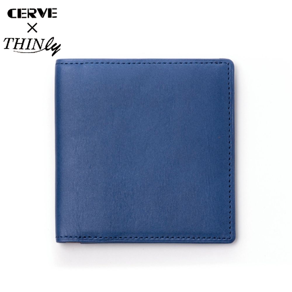 国産メンズ牛革スリム札入(チェルベ×スィンリー)