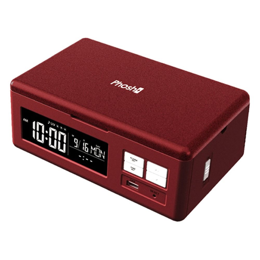 スマホ除菌機能付き時計（アデッソ）