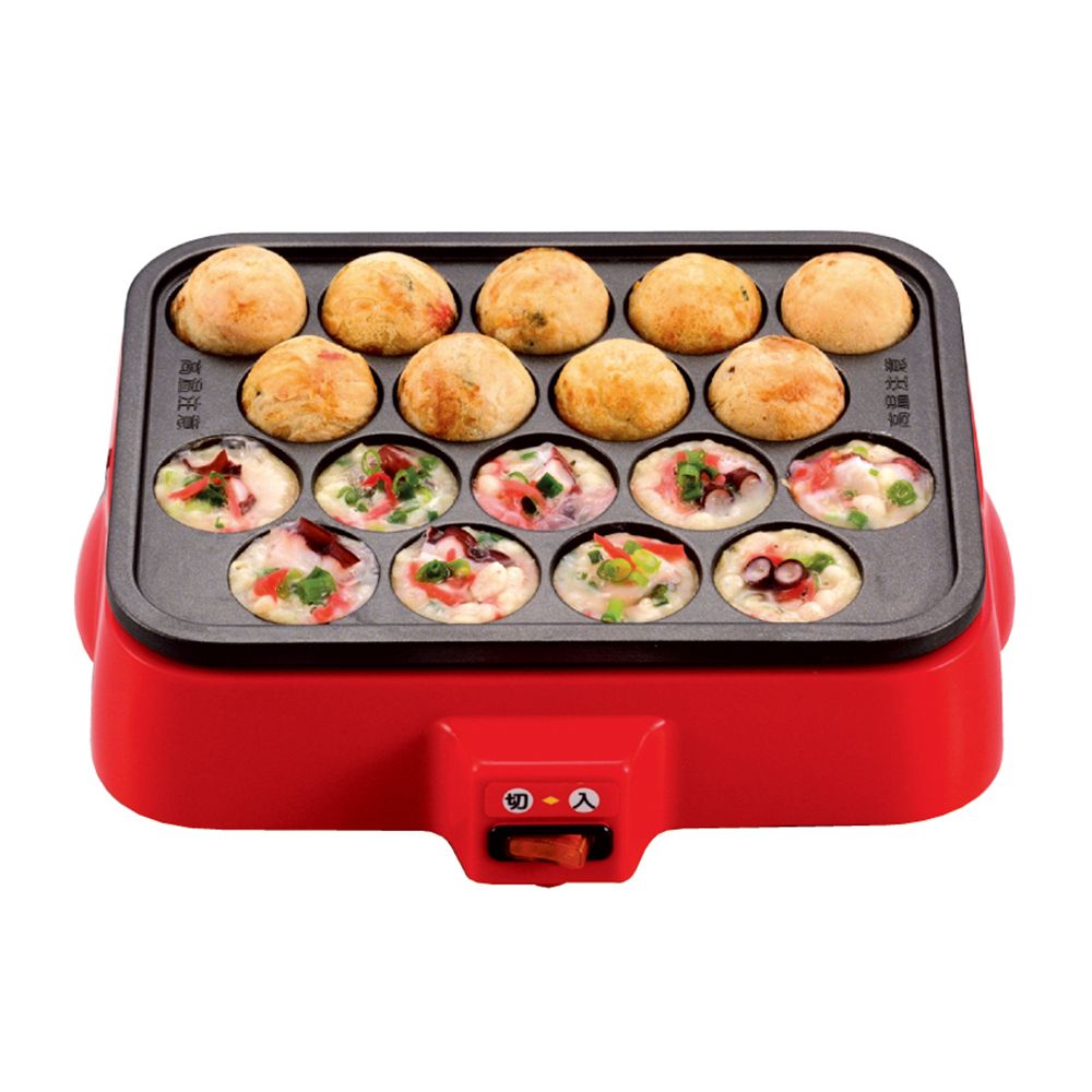 着脱式角型電気たこ焼き器＆ホットプレートセット