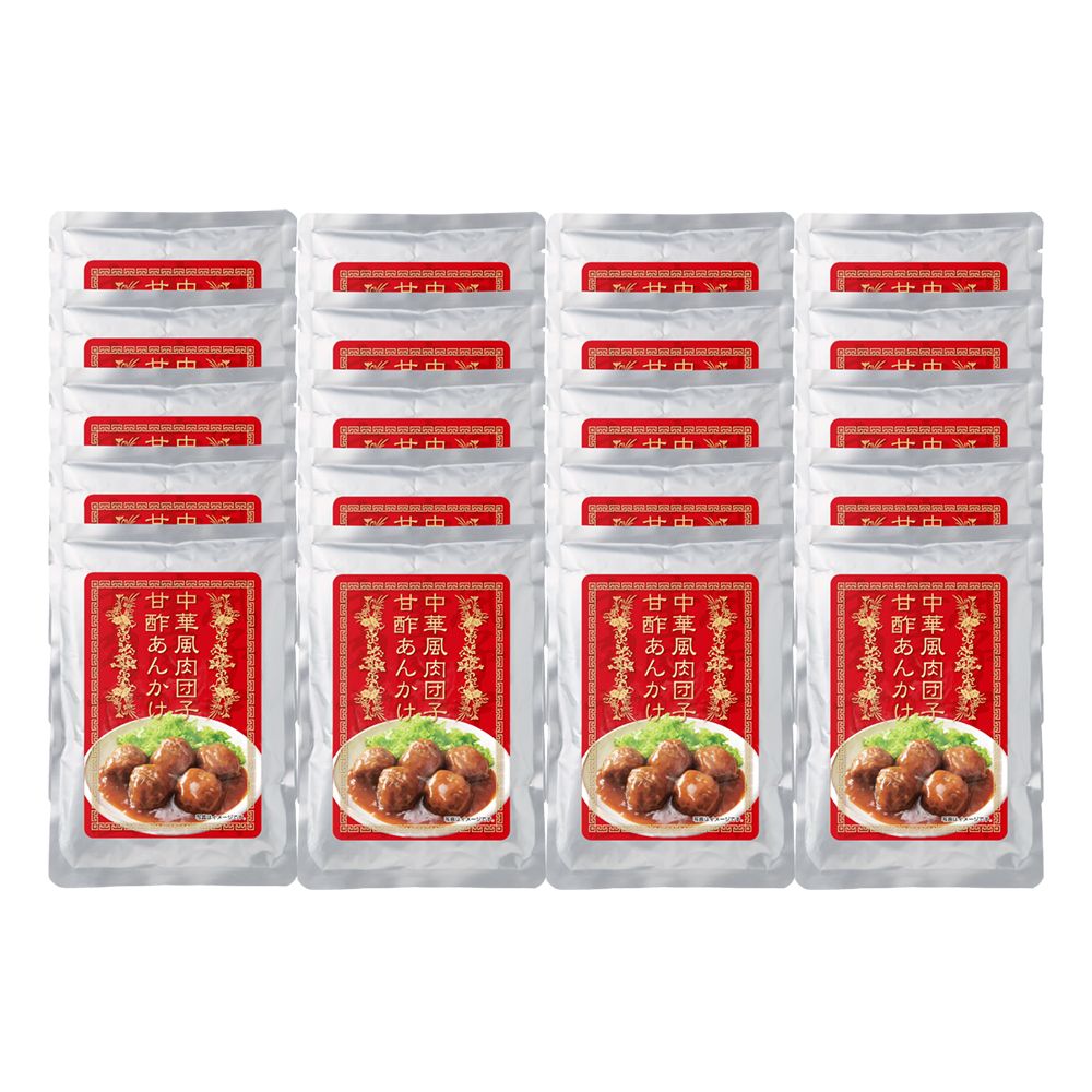 肉団子の甘酢あんかけ