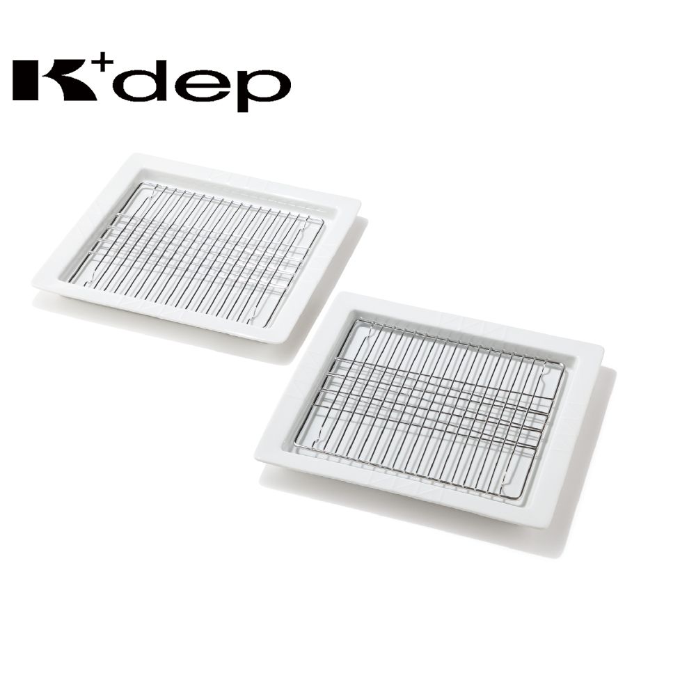 スクエアディッシュ2枚組（ケデップ）