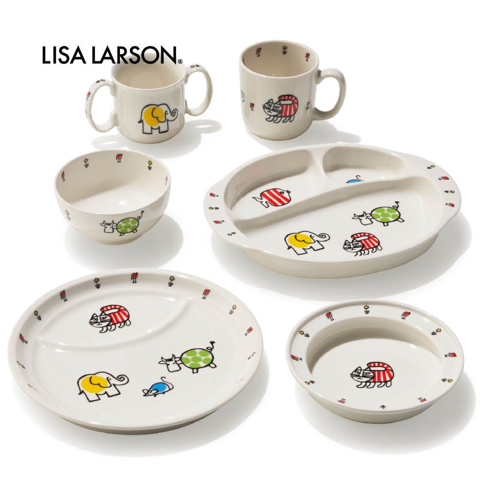 食器セット6ピース（リサ・ラーソン）