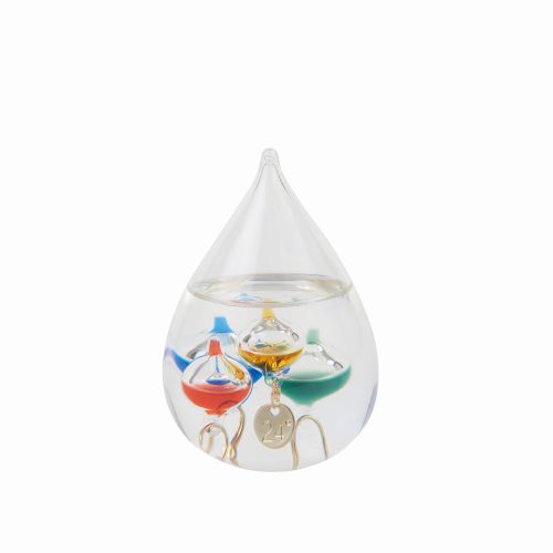 ガラスフロート温度計