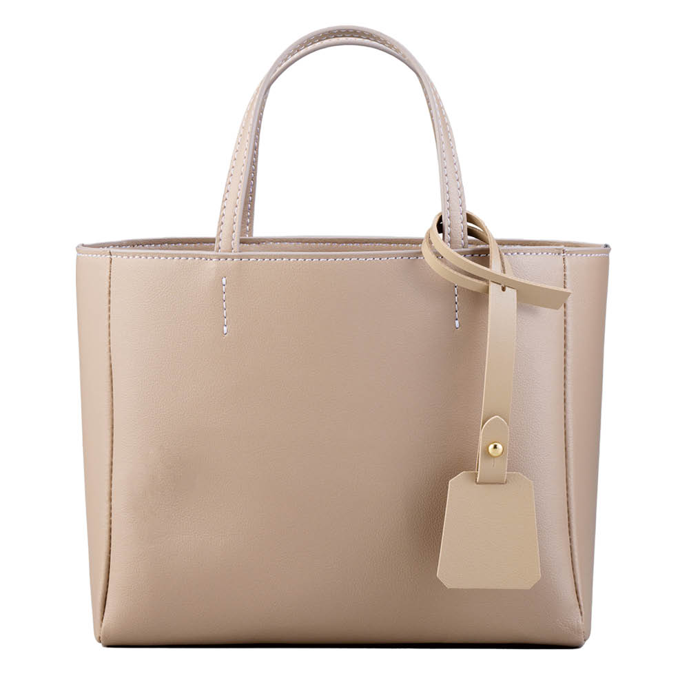 ハンドバッグ ベージュ