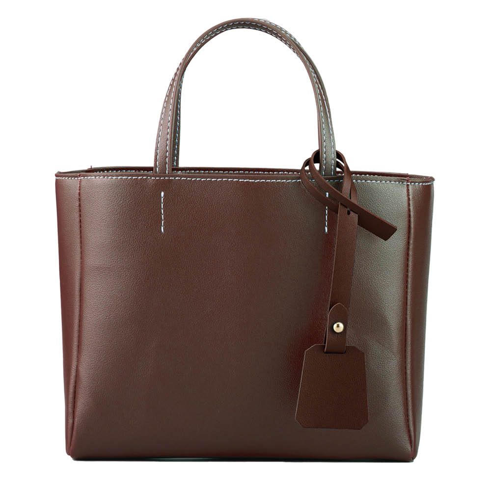 ハンドバッグ ブラウン