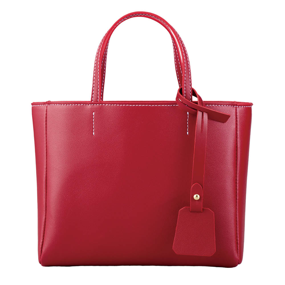 ハンドバッグ レッド